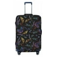 Balery Luggage Cover Lavender Flowers Print Suitcase Covers for Luggage