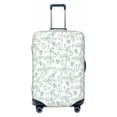 thumbnail image 1 of Balery Luggage Cover Leaf Print Print Suitcase Covers for Luggage Elastic Washable Suitcase Protector Fits 18-32 Inch Luggage-Small, 1 of 9