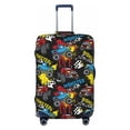 thumbnail image 1 of Balery Luggage Cover Monster Car Print Suitcase Covers for Luggage Elastic Washable Suitcase Protector Fits 18-32 Inch Luggage-Large, 1 of 9