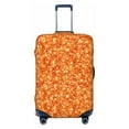 thumbnail image 1 of Balery Luggage Cover Orange Glitter Print Suitcase Covers for Luggage Elastic Washable Suitcase Protector Fits 18-32 Inch Luggage-Large, 1 of 9
