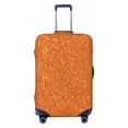thumbnail image 1 of Balery Luggage Cover Orange Glitter Print Suitcase Covers for Luggage Elastic Washable Suitcase Protector Fits 18-32 Inch Luggage-Small, 1 of 9
