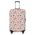 thumbnail image 1 of Balery Luggage Cover Paris Print Suitcase Covers for Luggage Elastic Washable Suitcase Protector Fits 18-32 Inch Luggage-Medium, 1 of 9