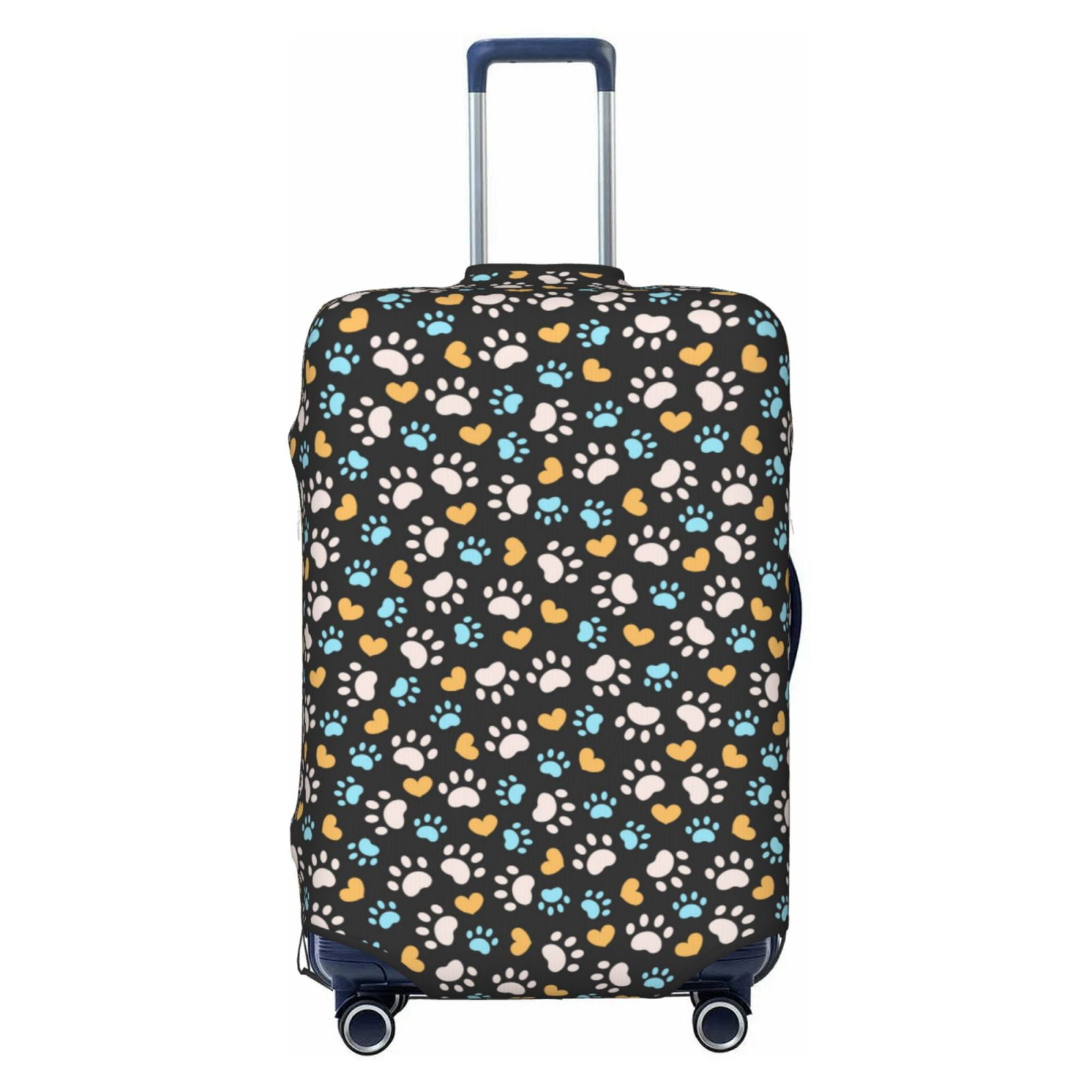 Somoyed Dog Pattern Print Luggage Cover Protector
