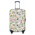 thumbnail image 1 of Balery Luggage Cover Rabbit And Butterfly Print Suitcase Covers for Luggage Elastic Washable Suitcase Protector Fits 18-32 Inch Luggage-Small, 1 of 9