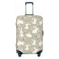 thumbnail image 1 of Balery Luggage Cover Rabbit And Flower Print Suitcase Covers for Luggage Elastic Washable Suitcase Protector Fits 18-32 Inch Luggage-Large, 1 of 9