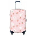 thumbnail image 1 of Balery Luggage Cover Rabbit And Peach Print Suitcase Covers for Luggage Elastic Washable Suitcase Protector Fits 18-32 Inch Luggage(excluding luggage)-Medium, 1 of 9