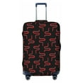 thumbnail image 1 of Balery Luggage Cover Red Snake Print Suitcase Covers for Luggage Elastic Washable Suitcase Protector Fits 18-32 Inch Luggage-Medium, 1 of 9