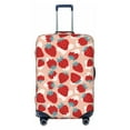 thumbnail image 1 of Balery Luggage Cover Red Strawberry Print Suitcase Covers for Luggage Elastic Washable Suitcase Protector Fits 18-32 Inch Luggage-Small, 1 of 9