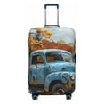 thumbnail image 1 of Balery Luggage Cover Rustic Vintage Truck Autumn Print Suitcase Covers for Luggage Elastic Washable Suitcase Protector Fits 18-32 Inch Luggage-Medium, 1 of 9