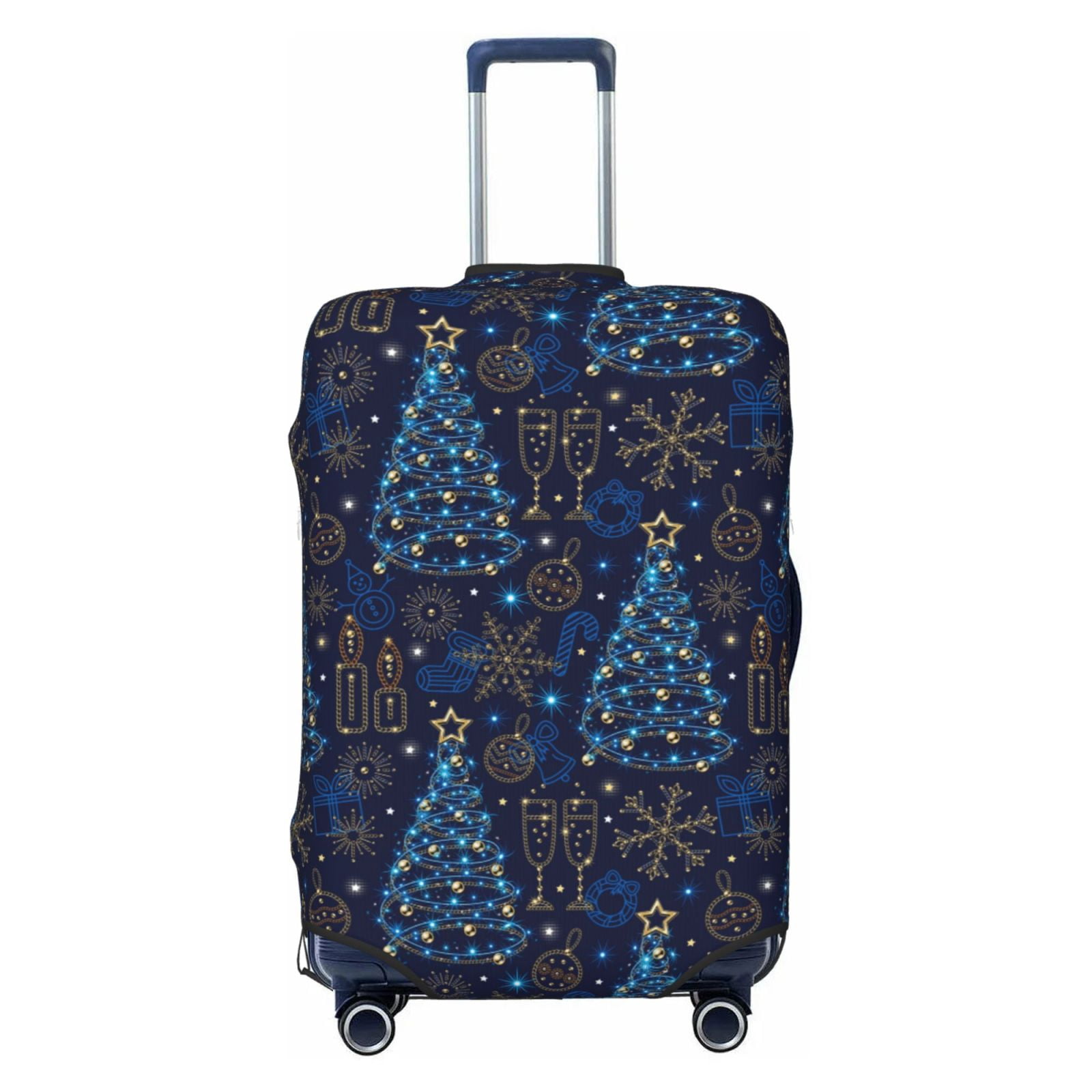Mountain Snow Pattern Print Luggage Cover Protector