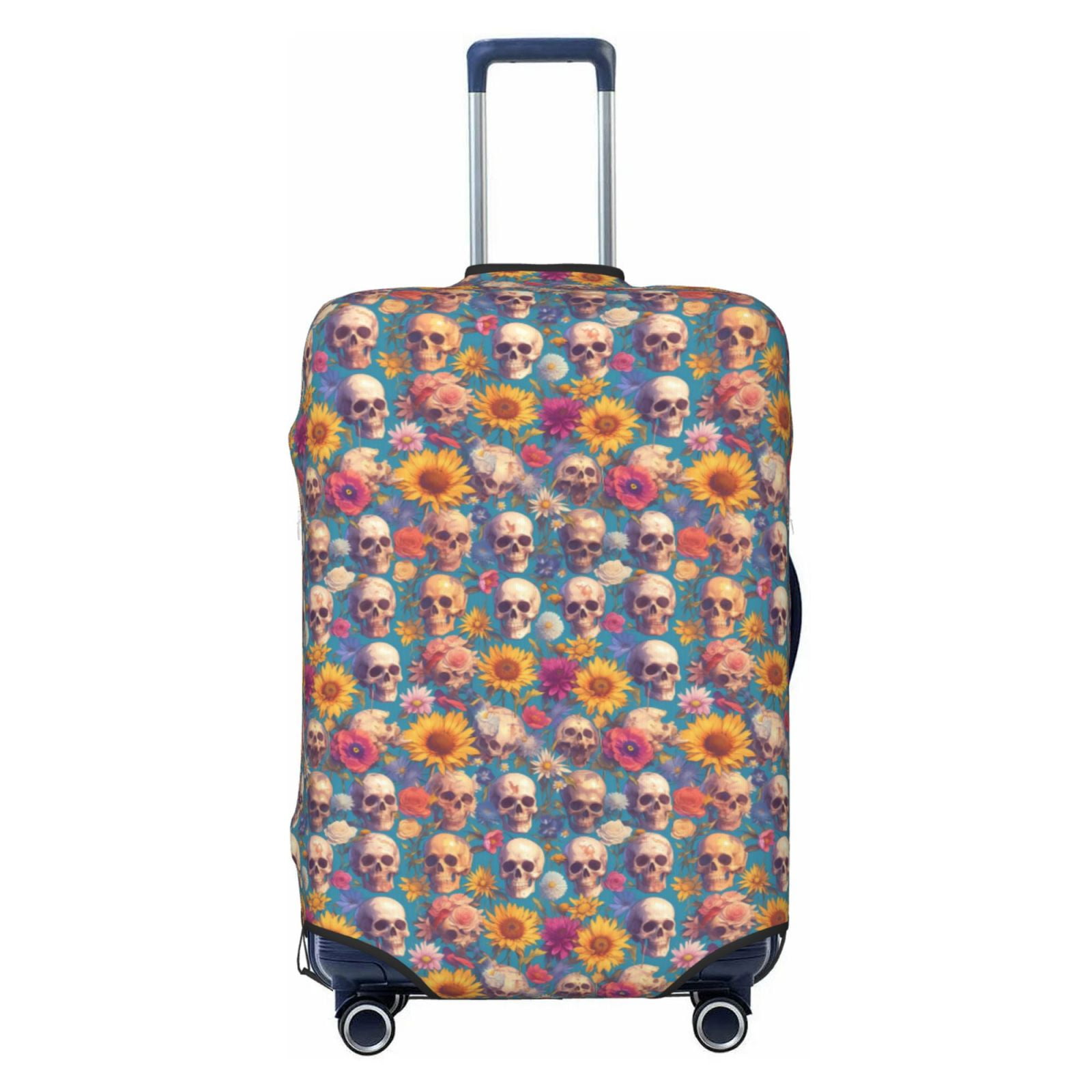 Brain Pattern Print Luggage Cover Protector