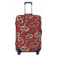 thumbnail image 1 of Balery Luggage Cover Snake Print Suitcase Covers for Luggage Elastic Washable Suitcase Protector Fits 18-32 Inch Luggage-Medium, 1 of 9