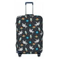 thumbnail image 1 of Balery Luggage Cover Space Print Suitcase Covers for Luggage Elastic Washable Suitcase Protector Fits 18-32 Inch Luggage-, 1 of 9