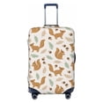 thumbnail image 1 of Balery Luggage Cover Squirrel And Leaves Print Suitcase Covers for Luggage Elastic Washable Suitcase Protector Fits 18-32 Inch Luggage(excluding luggage)-Small, 1 of 9