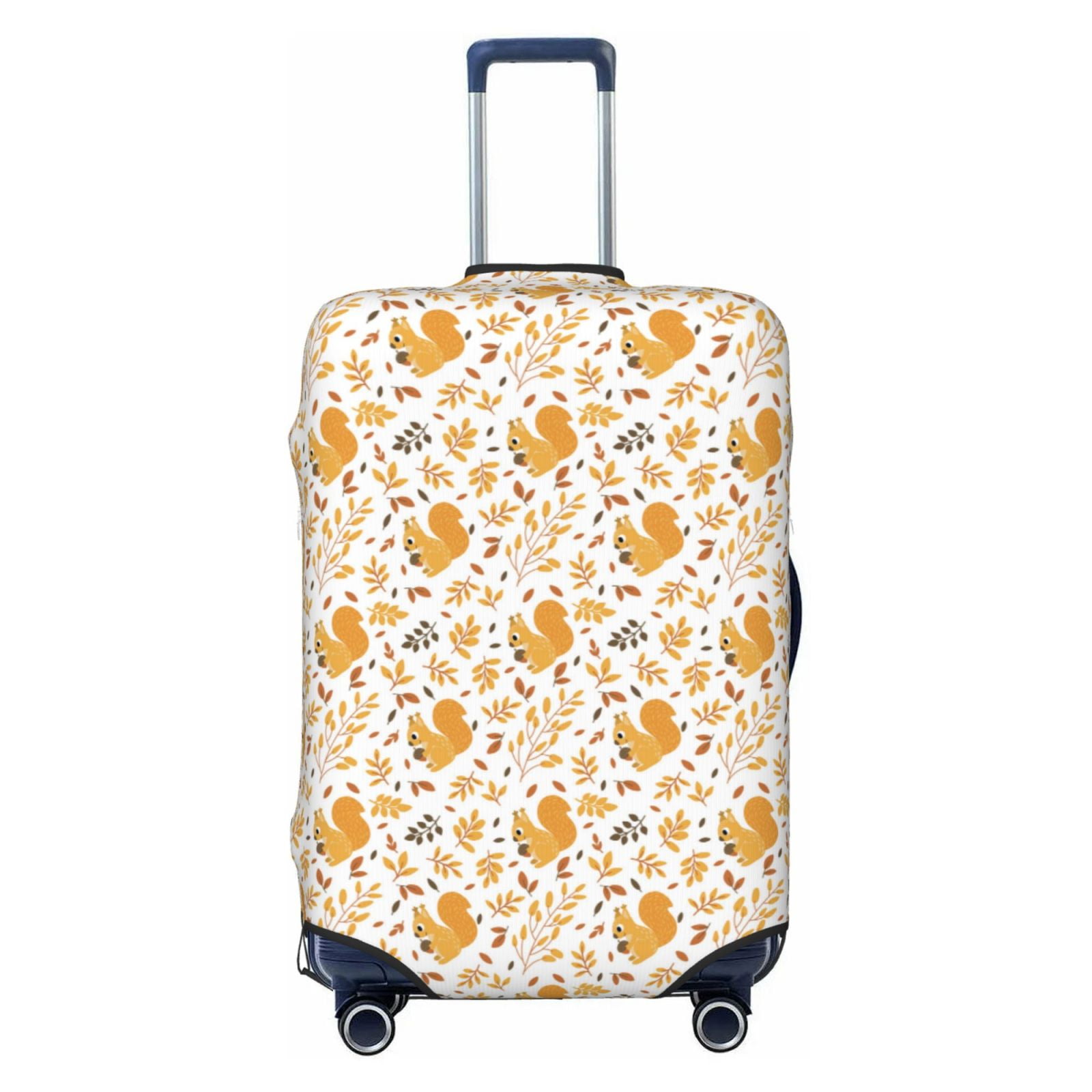Eggplant Funny Print Pattern Luggage Cover Protector