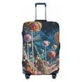 thumbnail image 1 of Balery Luggage Cover Starry Sky Planet Lollipop Print Suitcase Covers for Luggage Elastic Washable Suitcase Protector Fits 18-32 Inch Luggage-X-Large, 1 of 9