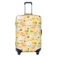 thumbnail image 1 of Balery Luggage Cover Summer Animals Print Suitcase Covers for Luggage Elastic Washable Suitcase Protector Fits 18-32 Inch Luggage-X-Large, 1 of 9