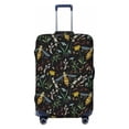 thumbnail image 1 of Balery Luggage Cover Wasp and Florals Print Suitcase Covers for Luggage Elastic Washable Suitcase Protector Fits 18-32 Inch Luggage-X-Large, 1 of 9
