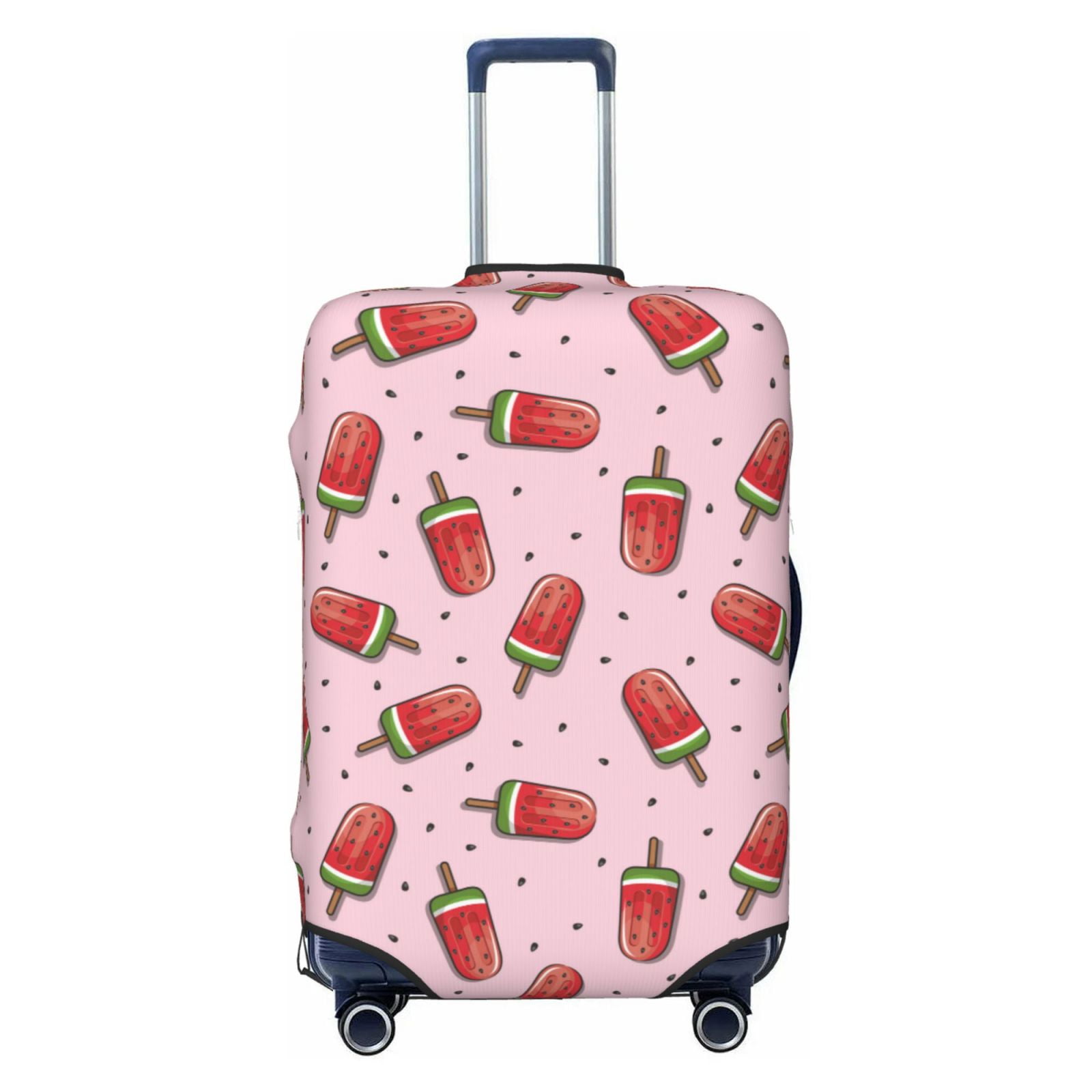 Marshmallow Colorful Pattern Print Luggage Cover Protector