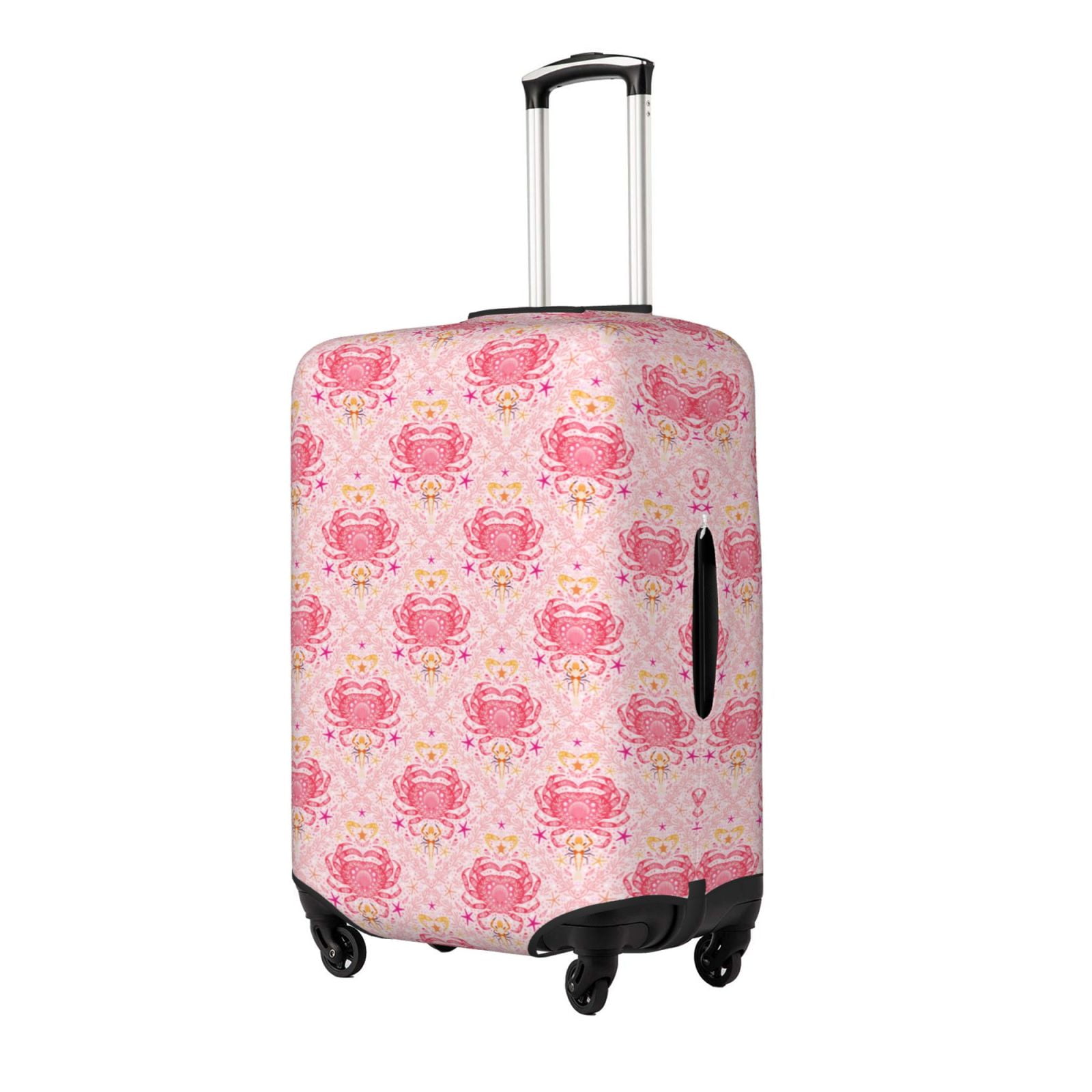 Balery Luggage Cover pink crustaceans Print Suitcase Covers for Luggage ...