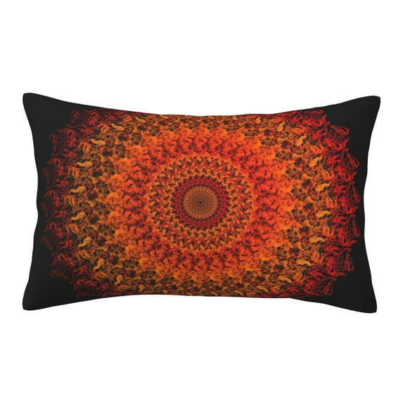 Balery Mandala Bedding Queen Pillow Cases - Envelope Closure - Soft Brushed Microfiber Fabric - Shrinkage and Fade Resistant Pillow Cases-16"x24"