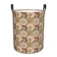 thumbnail image 1 of Balery Mandala Round Laundry Basket with Handles Waterproof Freestanding Laundry Hamper for Clothes Toys in the Dorm and Family-Small, 1 of 8