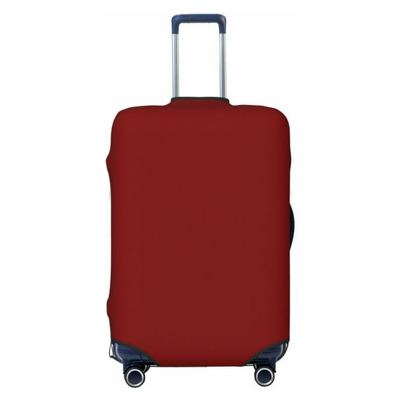 Balery Maroon Luggage Cover Protector, Scratch And Dirt Resistant, Fits 18-32 Inch Luggage(excluding luggage) - Small