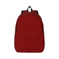 thumbnail image 1 of Balery Maroon Vintage Canvas Backpack for Men and Women - Large Capacity, Durable Travel Laptop Bag for School, Work, Hiking, and Outdoor Activities, 1 of 7