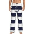 thumbnail image 1 of Balery Men'S Anchors Pants,Sleepwear Pants,Pajama Pants,Pj Bottoms Drawstring And Pockets-Small, 1 of 9