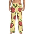 thumbnail image 1 of Balery Men'S Apple Pants,Sleepwear Pants,Pajama Pants,Pj Bottoms Drawstring And Pockets-Large, 1 of 9