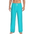 thumbnail image 1 of Balery Men'S Aqua Pants,Sleepwear Pants,Pajama Pants,Pj Bottoms Drawstring And Pockets-Xx-Large, 1 of 9
