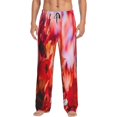 thumbnail image 1 of Balery Men'S Autumn Maple Leaves Pants,Sleepwear Pants,Pajama Pants,Pj Bottoms Drawstring And Pockets-Small, 1 of 9
