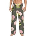 thumbnail image 1 of Balery Men'S Avocado Lovers Pants,Sleepwear Pants,Pajama Pants,Pj Bottoms Drawstring And Pockets-Medium, 1 of 9