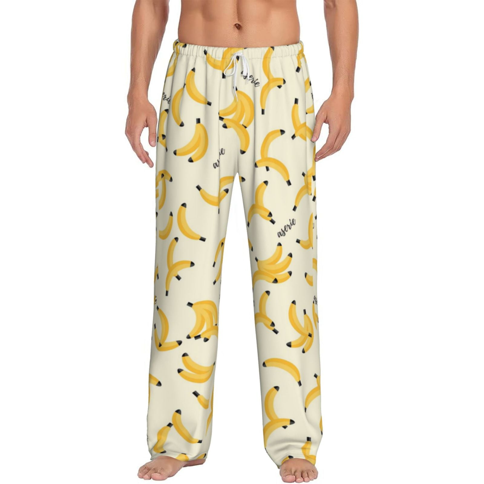 Balery Men'S Banana Pants,Sleepwear Pants,Pajama Pants,Pj Bottoms