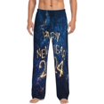 thumbnail image 1 of Balery Men'S Beautiful New Year 2024 Pants,Sleepwear Pants,Pajama Pants,Pj Bottoms Drawstring And Pockets-Small, 1 of 9