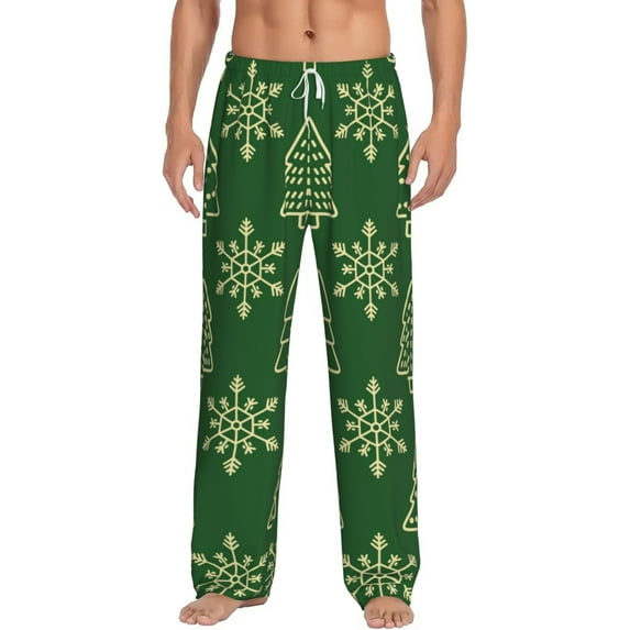 Balery Men'S Christmas (2) Pants,Sleepwear Pants,Pajama Pants,Pj Bottoms Drawstring And Pockets-Small