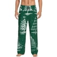 thumbnail image 1 of Balery Men'S Christmas Trees Pants,Sleepwear Pants,Pajama Pants,Pj Bottoms Drawstring And Pockets-Small, 1 of 9