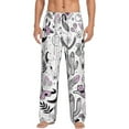 thumbnail image 1 of Balery Men'S Cowboy Pants,Sleepwear Pants,Pajama Pants,Pj Bottoms Drawstring And Pockets-Small, 1 of 9