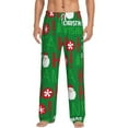thumbnail image 1 of Balery Men'S Cute Santa Pants,Sleepwear Pants,Pajama Pants,Pj Bottoms Drawstring And Pockets-X-Large, 1 of 9