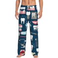 thumbnail image 1 of Balery Men'S Dental Pants,Sleepwear Pants,Pajama Pants,Pj Bottoms Drawstring And Pockets-Small, 1 of 9