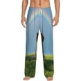 thumbnail image 1 of Balery Men'S Elephant Dog Pants,Sleepwear Pants,Pajama Pants,Pj Bottoms Drawstring And Pockets-X-Large, 1 of 9