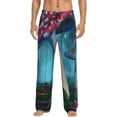thumbnail image 1 of Balery Men'S Fantasy Mushrooms Pants,Sleepwear Pants,Pajama Pants,Pj Bottoms Drawstring And Pockets-Small, 1 of 9