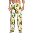 thumbnail image 1 of Balery Men'S Flowers Avocado Pants,Sleepwear Pants,Pajama Pants,Pj Bottoms Drawstring And Pockets-Small, 1 of 9