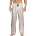 thumbnail image 1 of Balery Men'S Glitter Light Pearl Pants,Sleepwear Pants,Pajama Pants,Pj Bottoms Drawstring And Pockets-Small, 1 of 9