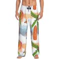 thumbnail image 1 of Balery Men'S Gnome And Surfing Pants,Sleepwear Pants,Pajama Pants,Pj Bottoms Drawstring And Pockets-Small, 1 of 9