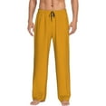 thumbnail image 1 of Balery Men'S Goldenrod Pants,Sleepwear Pants,Pajama Pants,Pj Bottoms Drawstring And Pockets-X-Large, 1 of 9