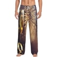 thumbnail image 1 of Balery Men'S Happy New Year Pants,Sleepwear Pants,Pajama Pants,Pj Bottoms Drawstring And Pockets-Large, 1 of 9