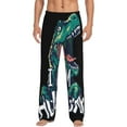 thumbnail image 1 of Balery Men'S Hungry Tyrannosaurus Pants,Sleepwear Pants,Pajama Pants,Pj Bottoms Drawstring And Pockets-Small, 1 of 9