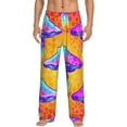 thumbnail image 1 of Balery Men'S Magic Mushrooms Pants,Sleepwear Pants,Pajama Pants,Pj Bottoms Drawstring And Pockets-Large, 1 of 9