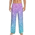 thumbnail image 1 of Balery Men'S Multicolor Glitter Pants,Sleepwear Pants,Pajama Pants,Pj Bottoms Drawstring And Pockets-Xx-Large, 1 of 9